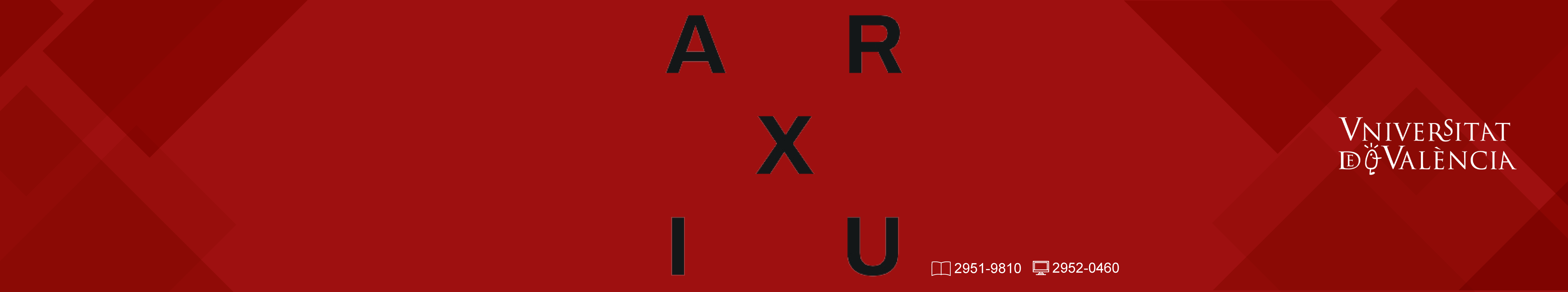  ARXIU. Revista de l'Arxiu Valencià del Disseny Banner