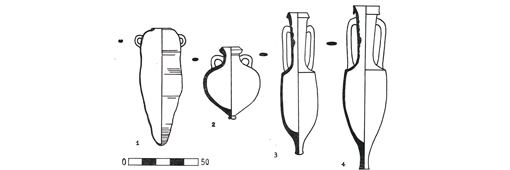 Ánforas de diversas procedencias