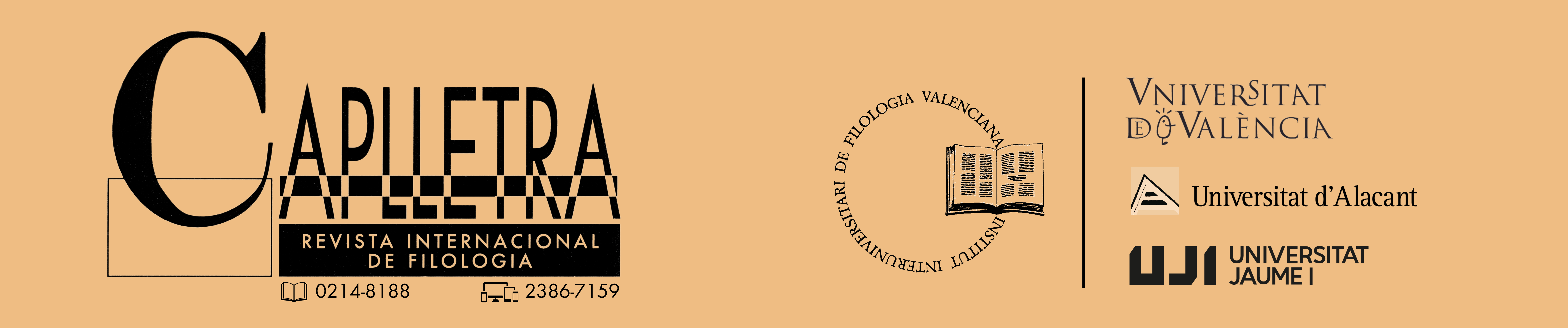 Caplletra. Revista Internacional de Filologia Banner