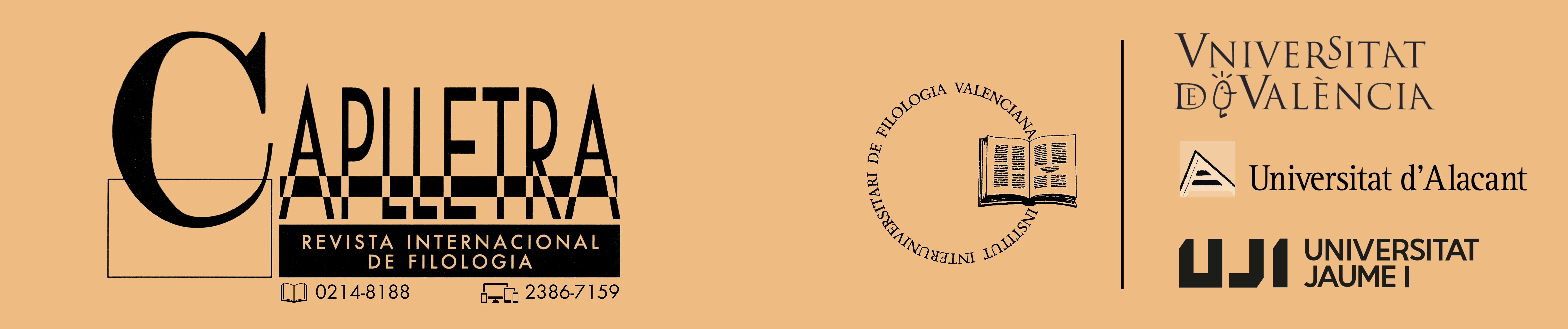 Caplletra. Revista Internacional de Filologia Banner