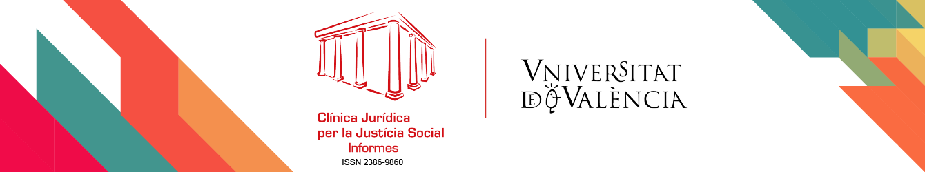 Clínica Jurídica per la Justícia Social Banner