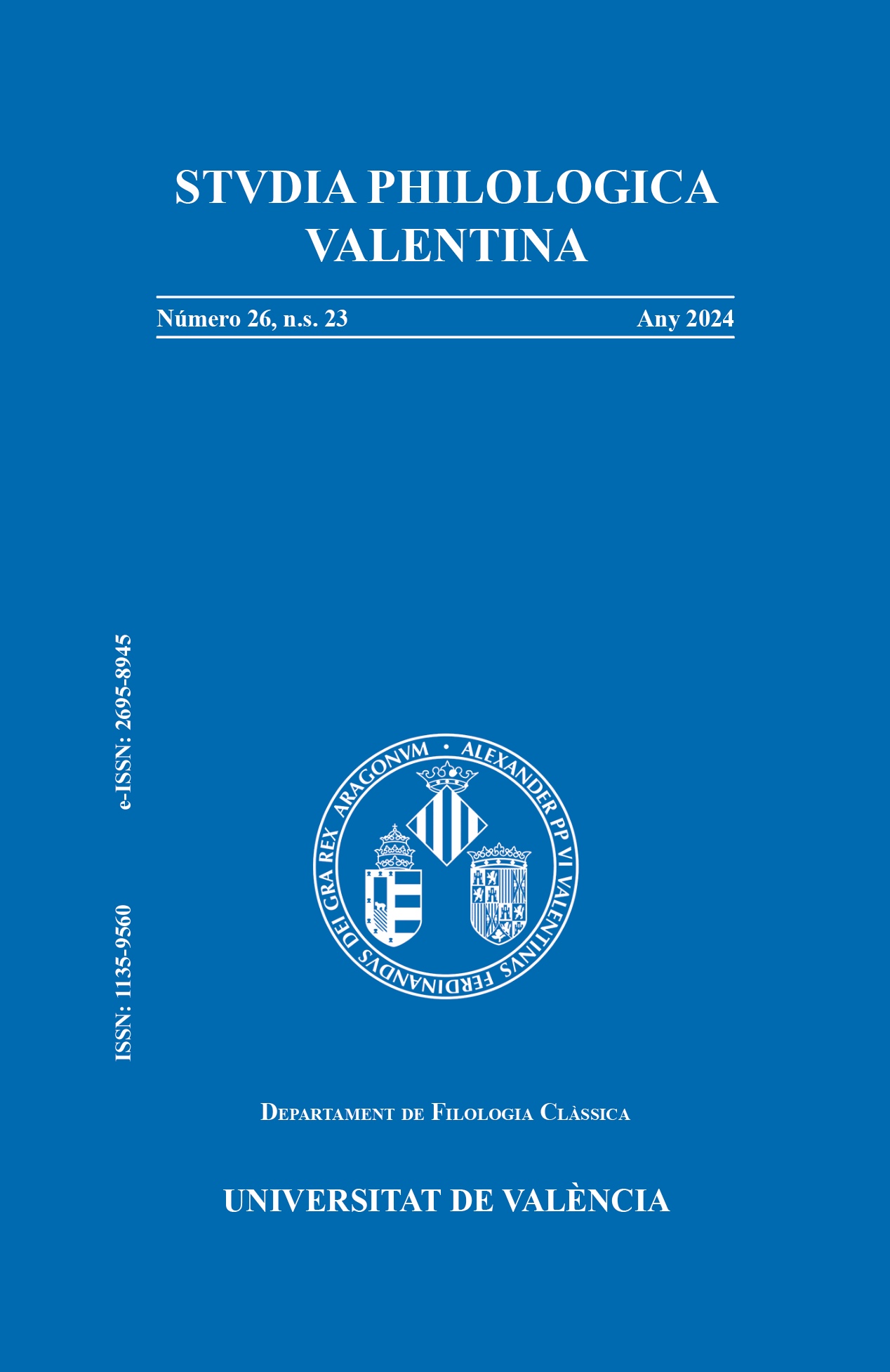 					Veure No 26 (2024):  STVDIA PHILOLOGICA VALENTINA
				